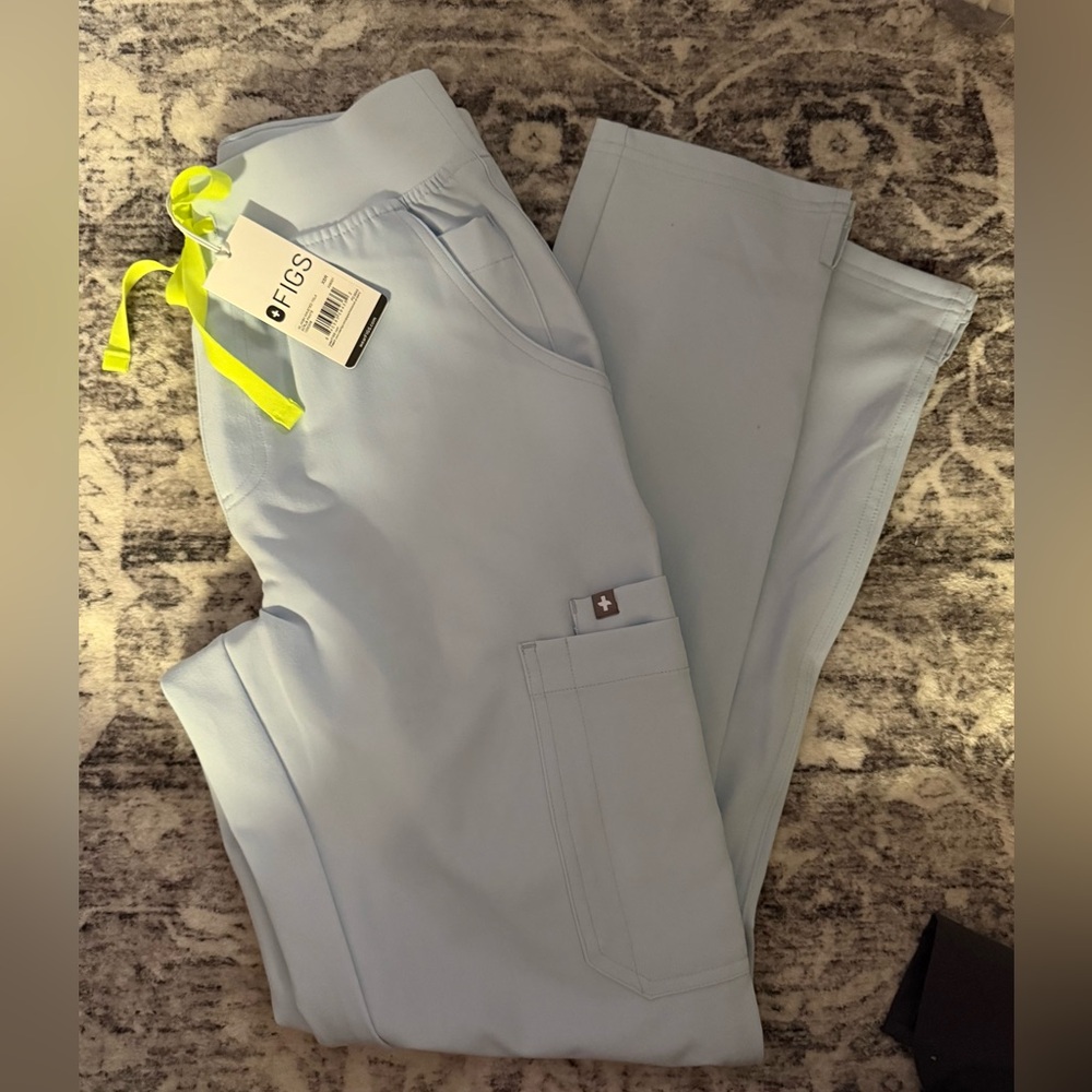 Figs ‘Open Skies’ Light Blue Women's Pants